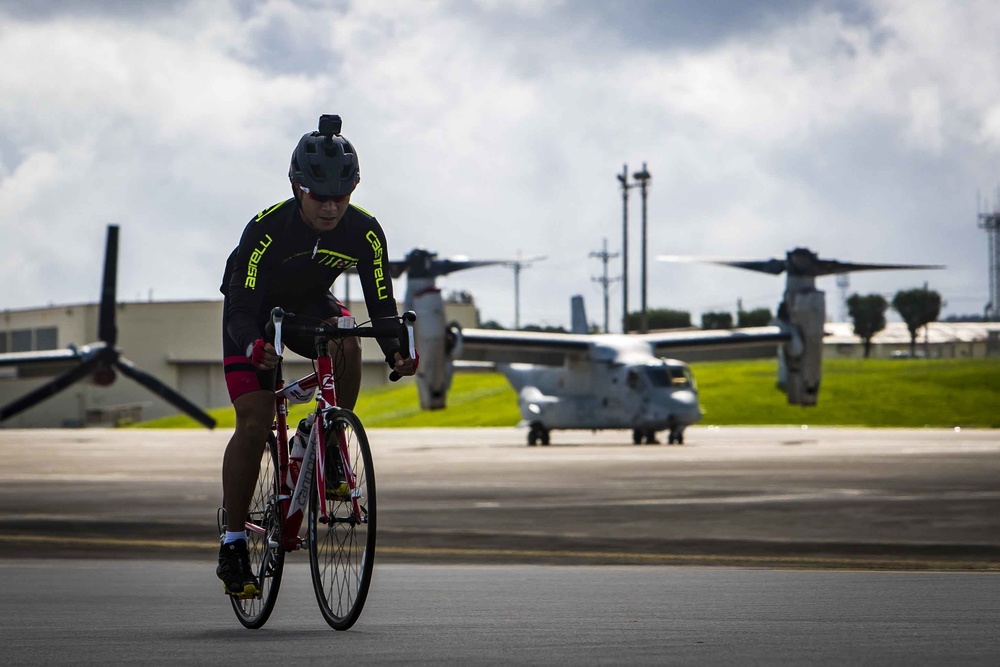 Racers participate in the Annual MCCS Futenma Bike Race