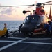 Coast Guard Cutter Valiant Conducting Flight Operations