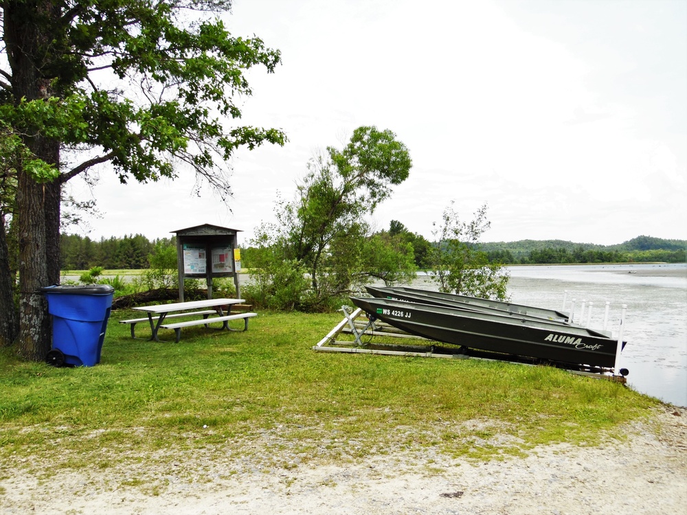 North Flowage Recreation Area at Fort McCoy