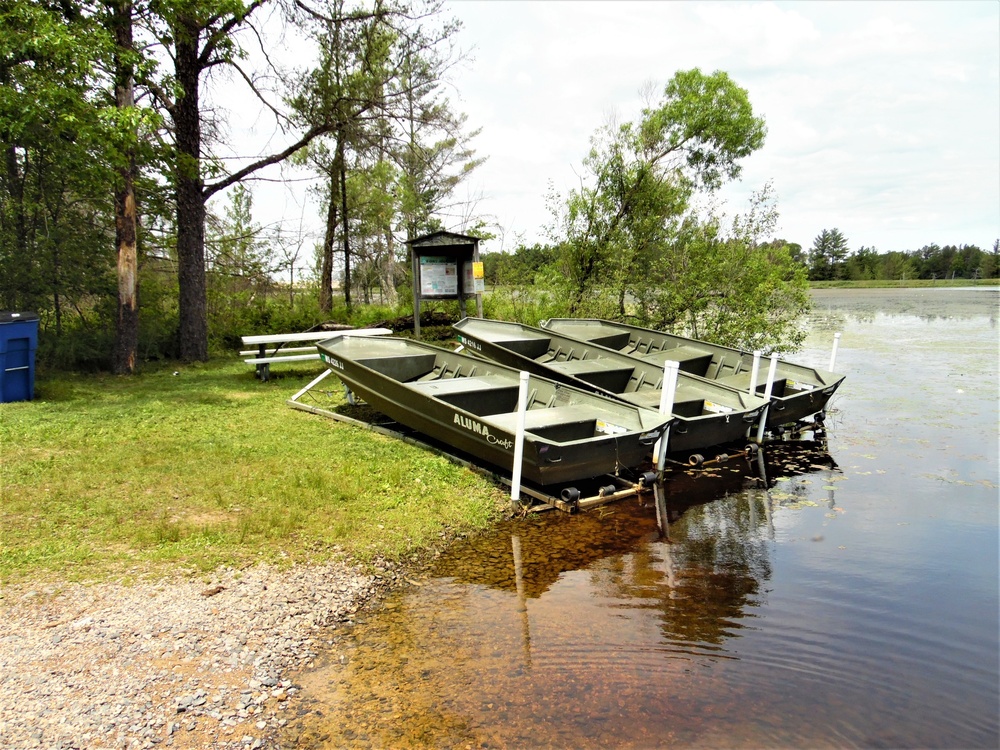 North Flowage Recreation Area at Fort McCoy