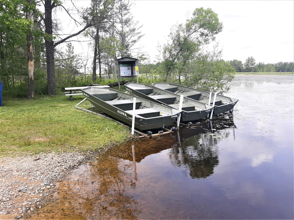 North Flowage Recreation Area at Fort McCoy