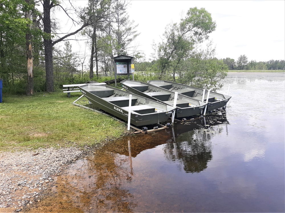 North Flowage Recreation Area at Fort McCoy