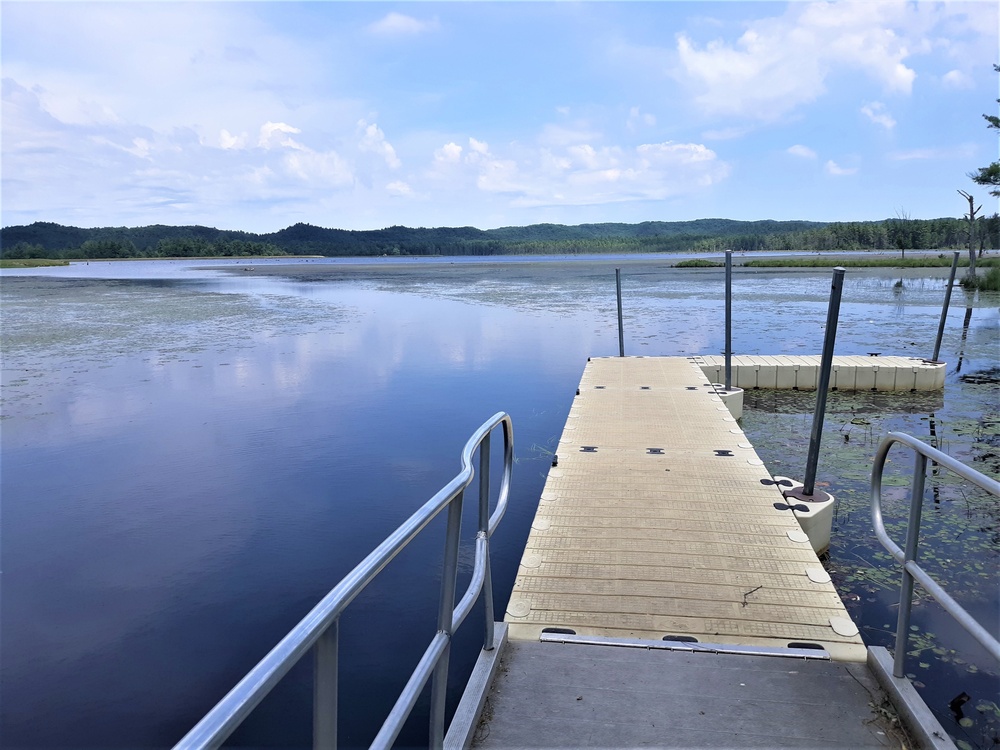 North Flowage Recreation Area at Fort McCoy