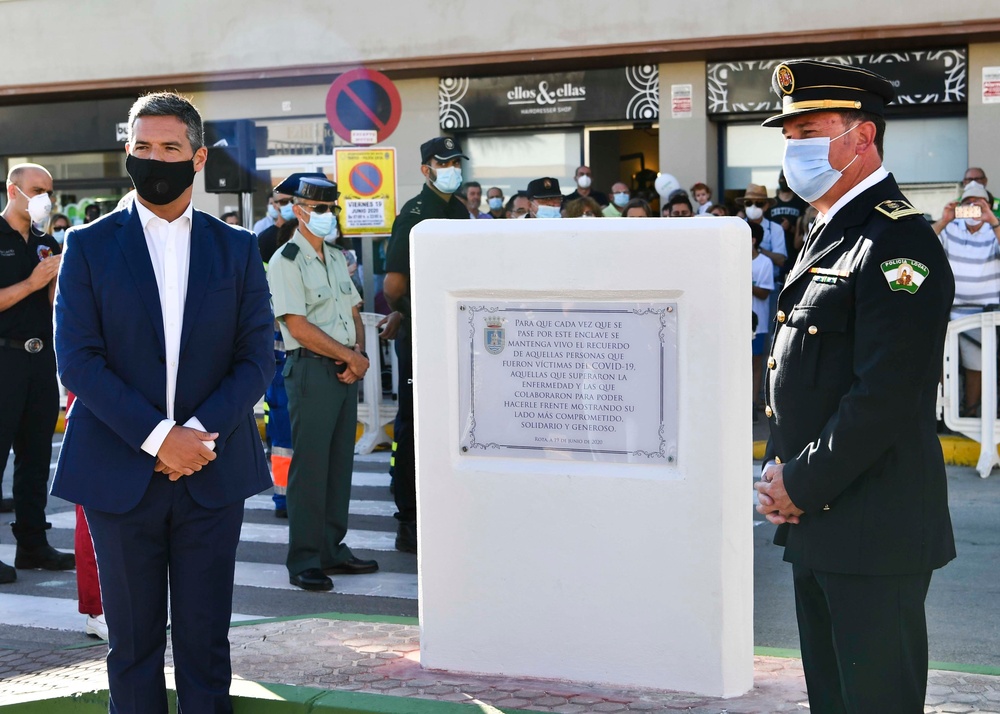 City of Rota Holds Ceremony to Honor Citizen Efforts Amidst Covid-19 Pandemic