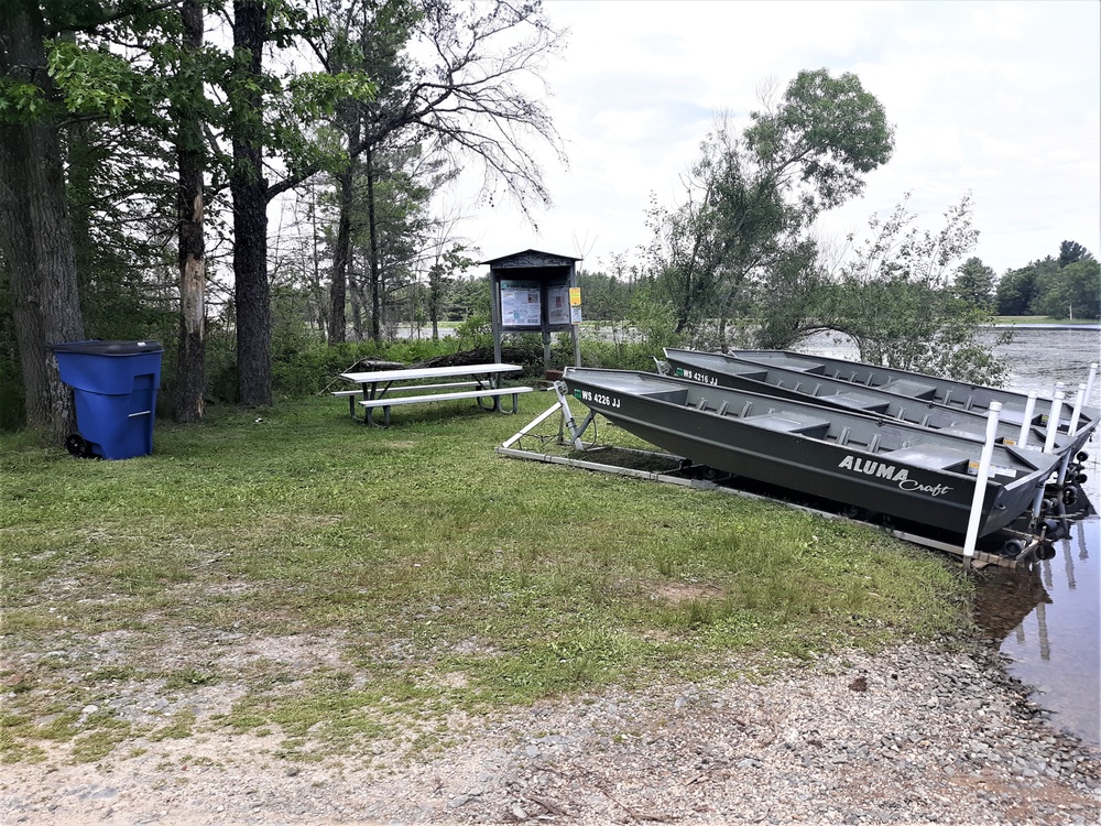 North Flowage Recreation Area at Fort McCoy