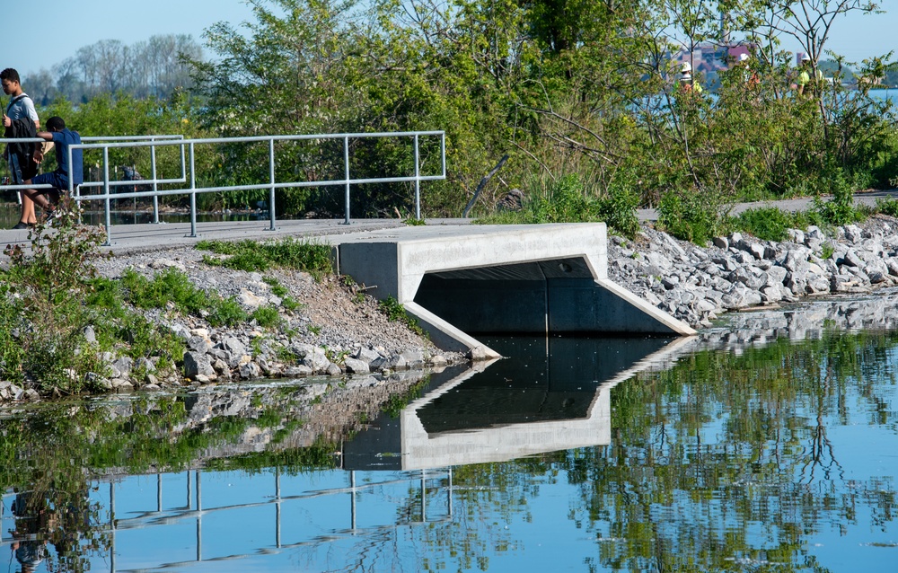 Unity Island culvert