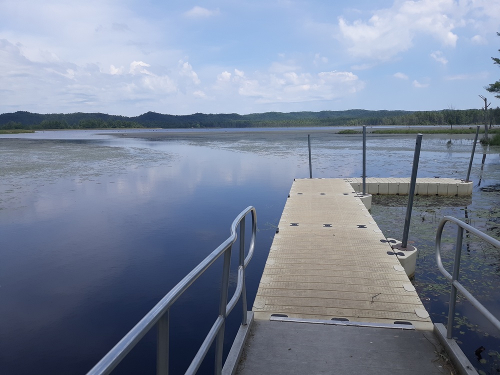 North Flowage Recreation Area at Fort McCoy