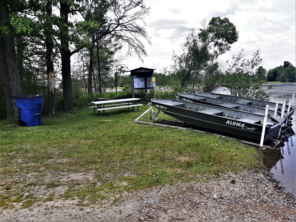 North Flowage Recreation Area at Fort McCoy