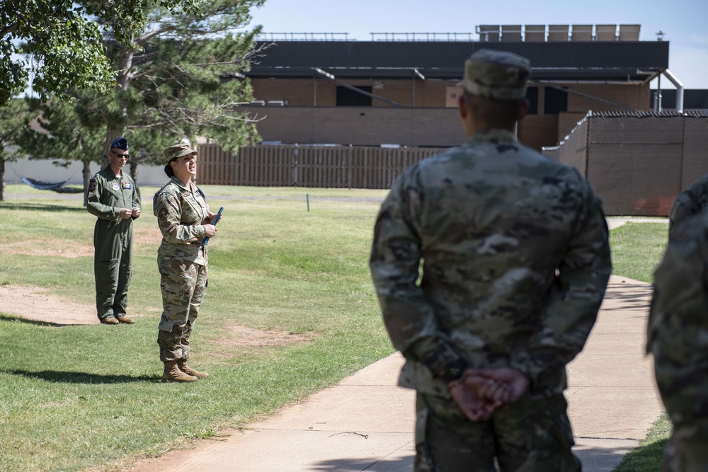 97 TRS gains first student-leader teal rope, newest SAPR liaison