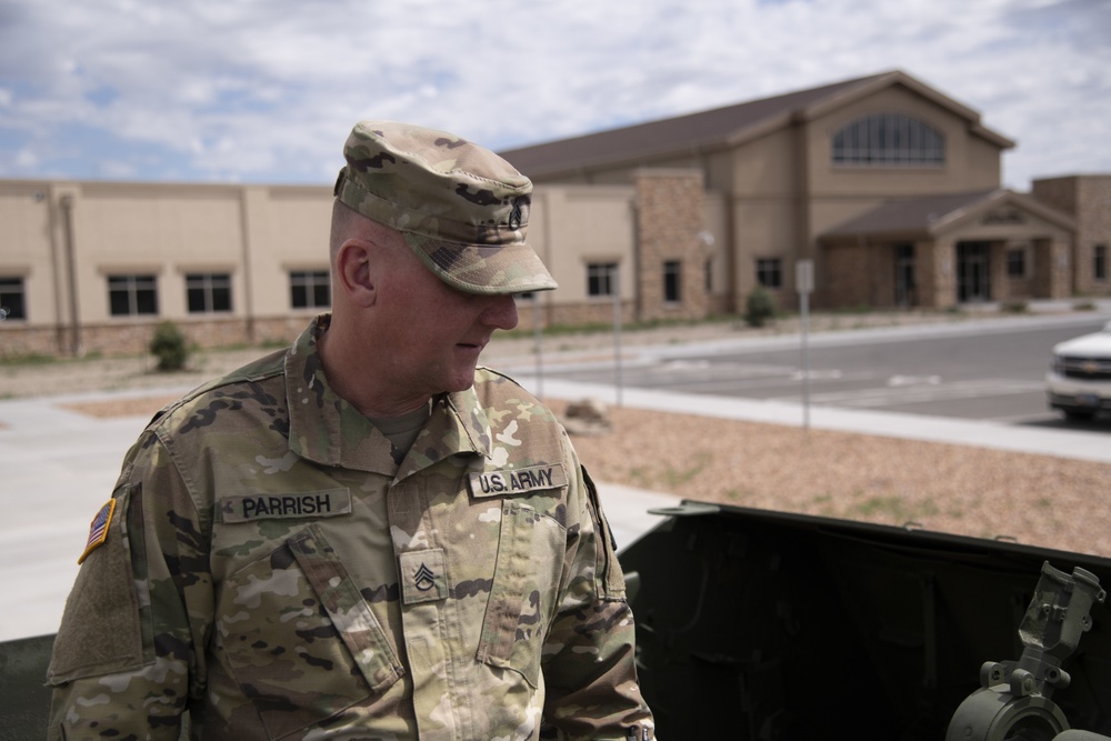 DVIDS Images Soldier restores a piece of Wyoming Guard history
