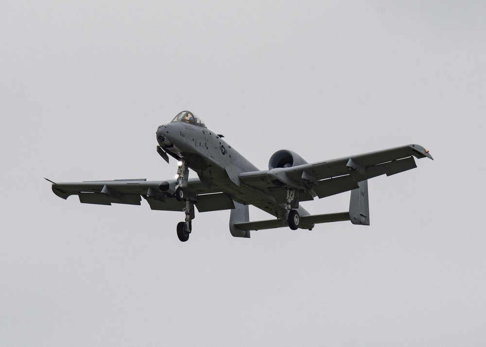 A-10 Demonstration Team at Shaw AFB Day 1