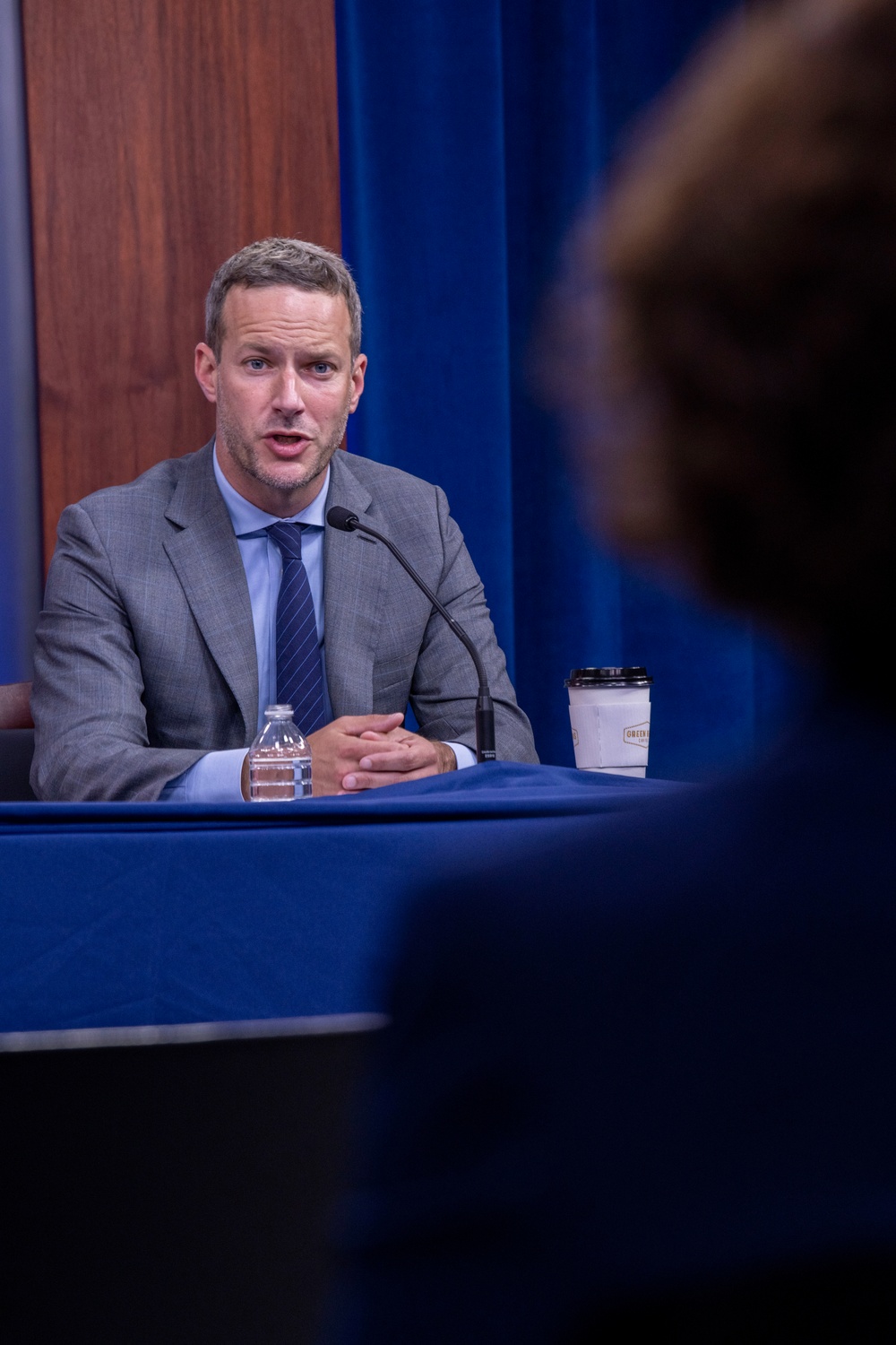 Top Defense Official Briefs Media on COVID-19 Acquisition Policy