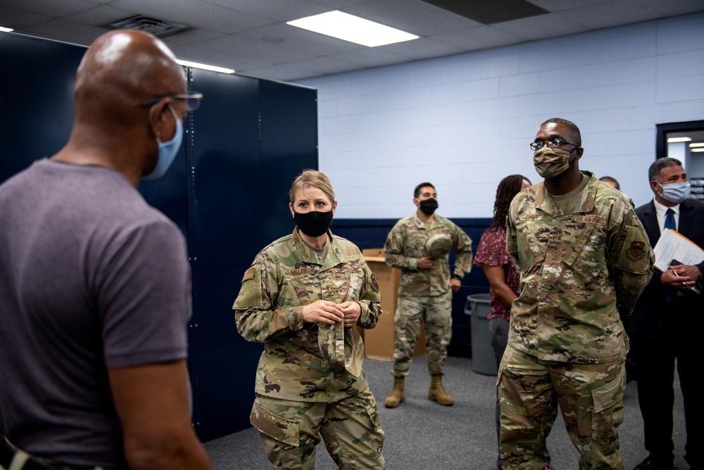 DVIDS - Images - Brig. Gen. Caroline M. Miller tours JBSA-Lackland ...