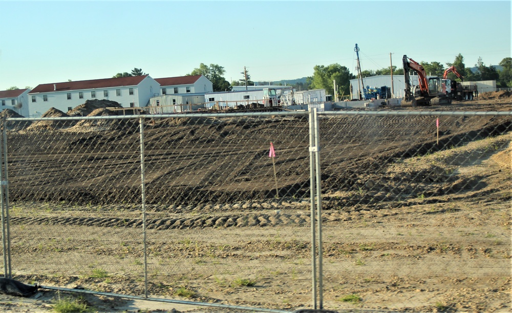 New barracks construction at Fort McCoy