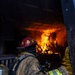 180FW Firefighters Train With Live Fires