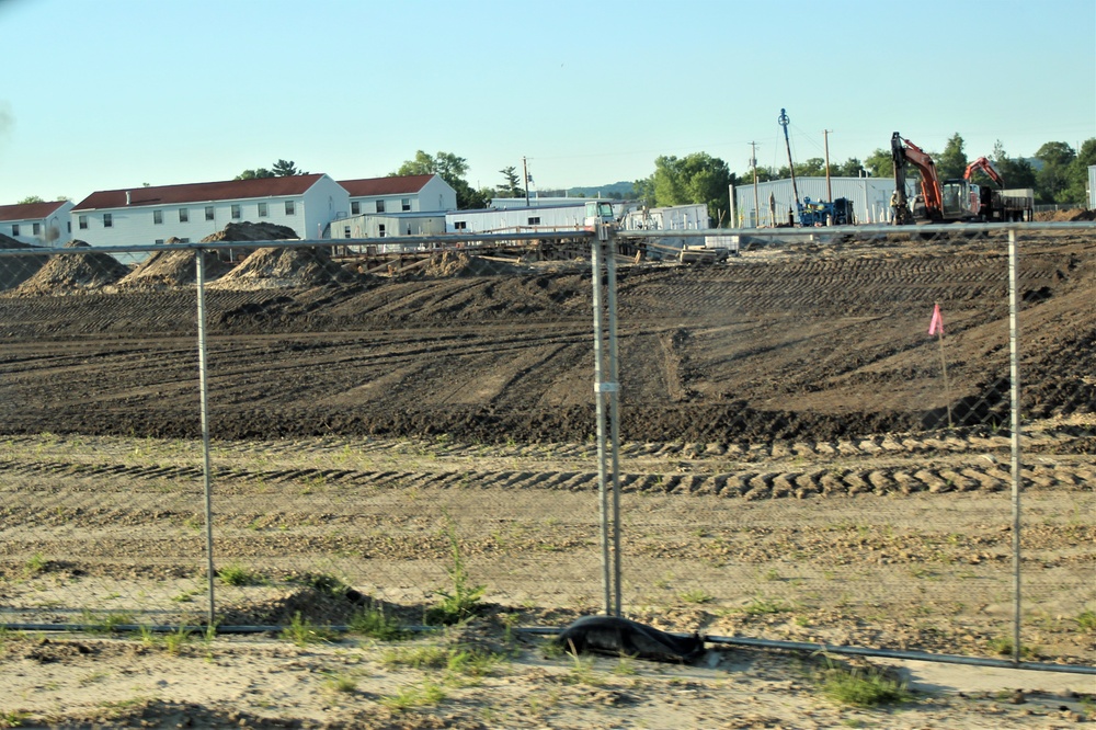 New barracks construction at Fort McCoy