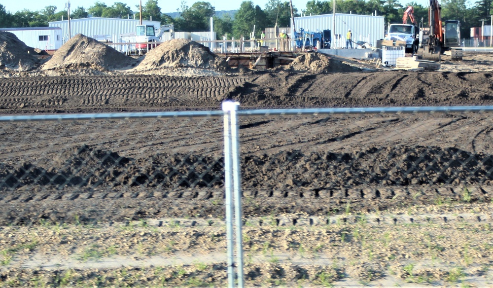 New barracks construction at Fort McCoy