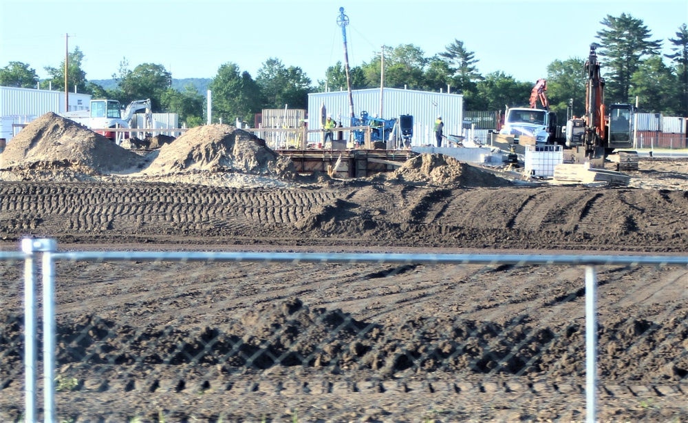 New barracks construction at Fort McCoy