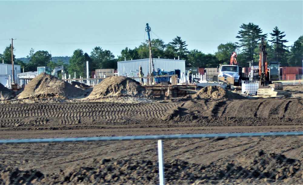 New barracks construction at Fort McCoy