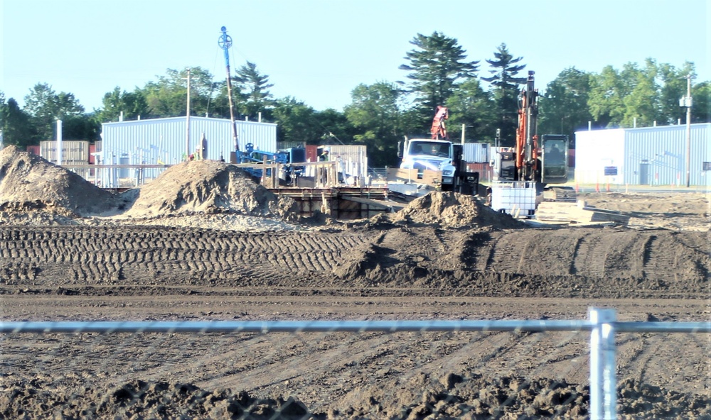 New barracks construction at Fort McCoy