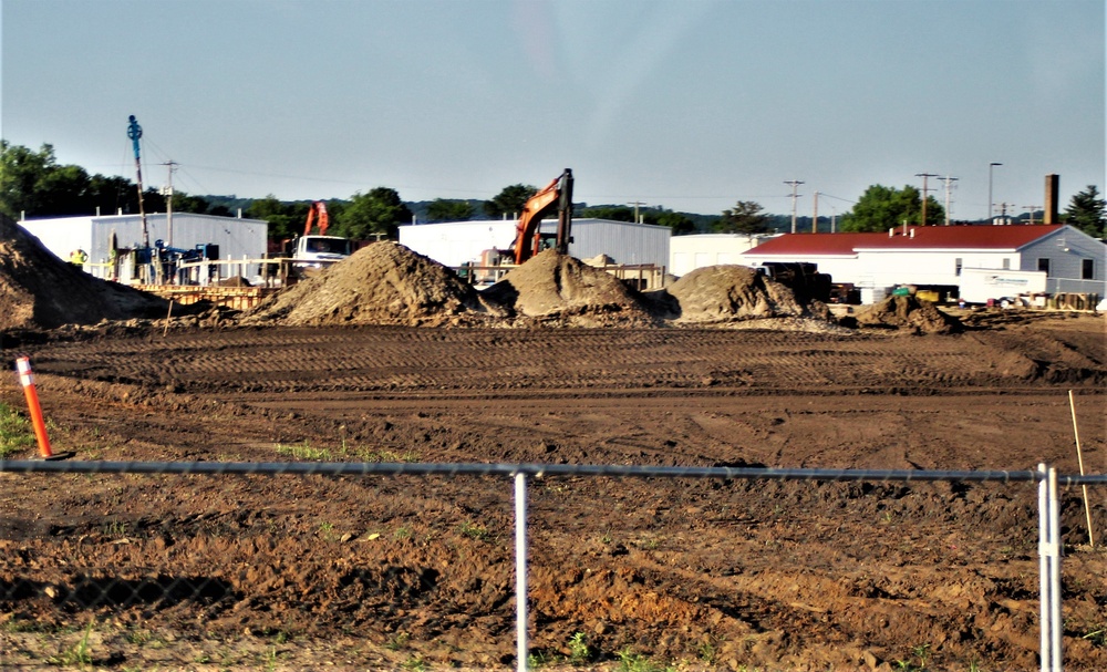 New barracks construction at Fort McCoy