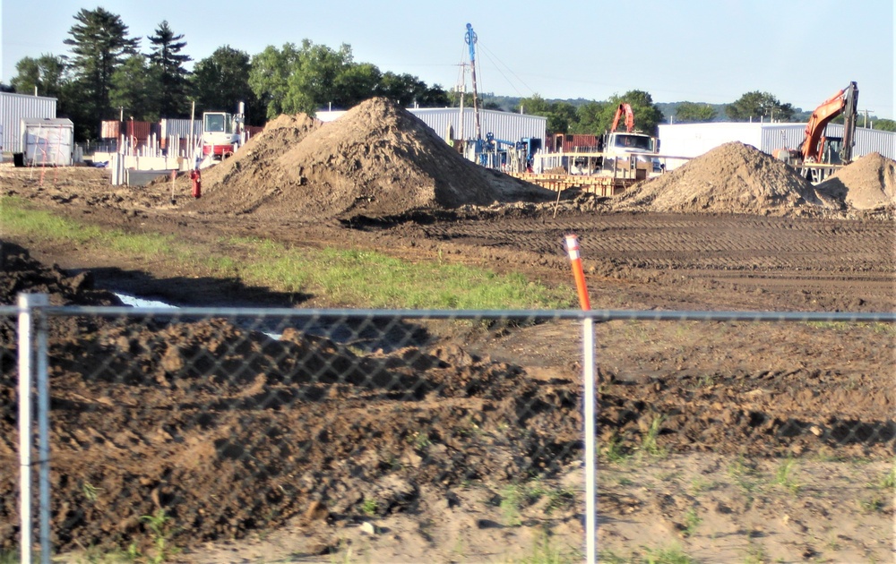 New barracks construction at Fort McCoy