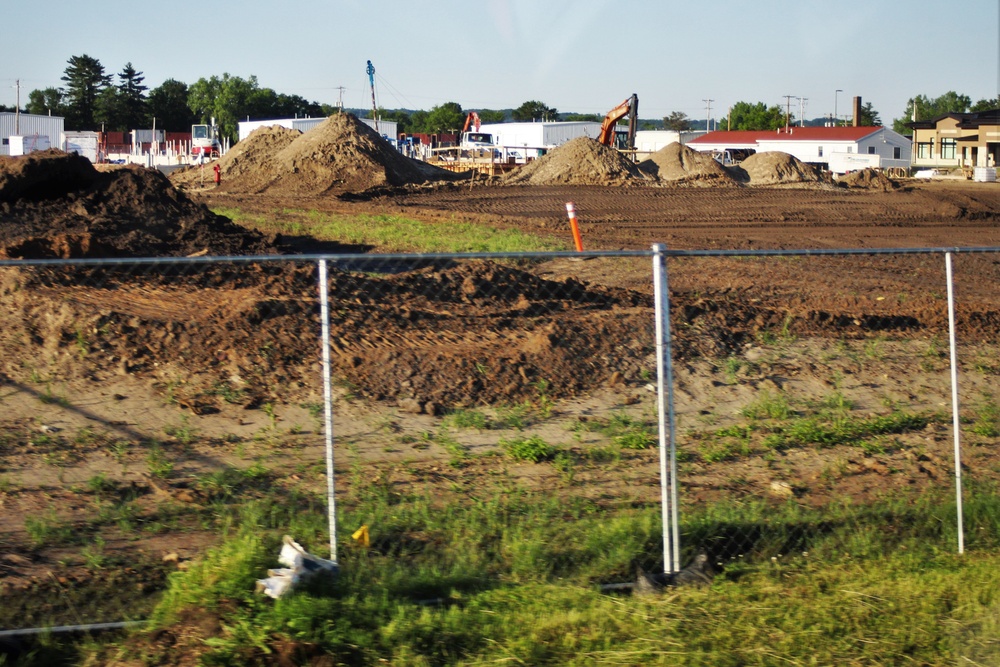 New barracks construction at Fort McCoy