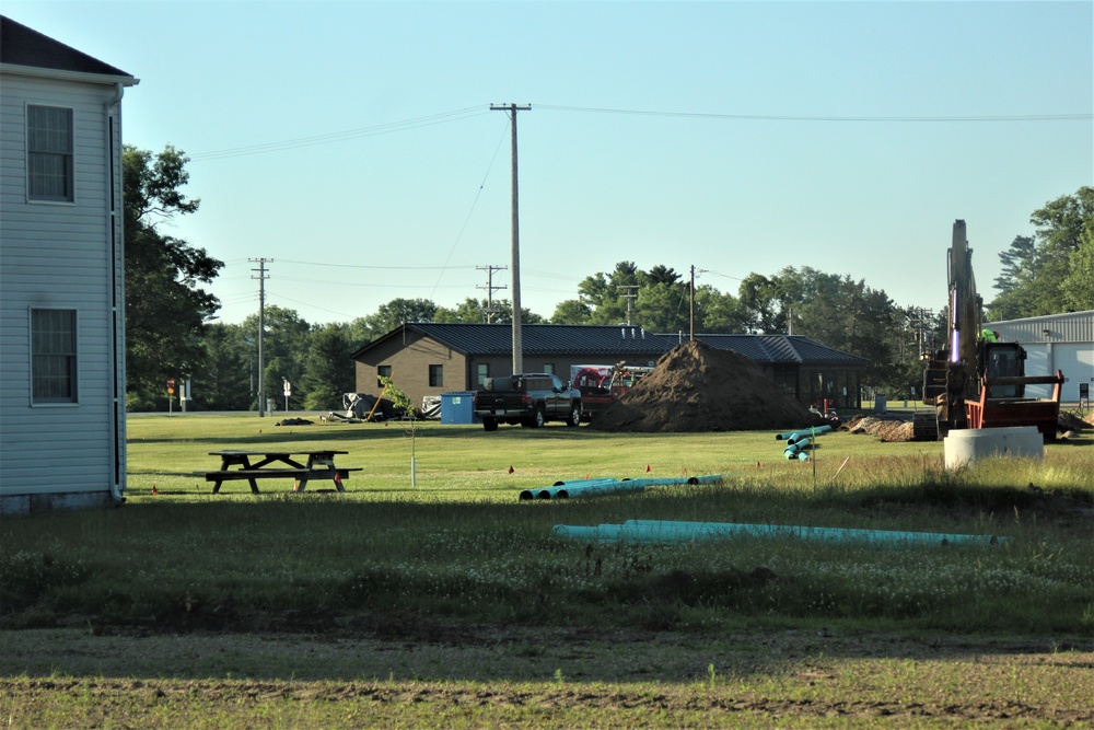 New barracks construction at Fort McCoy