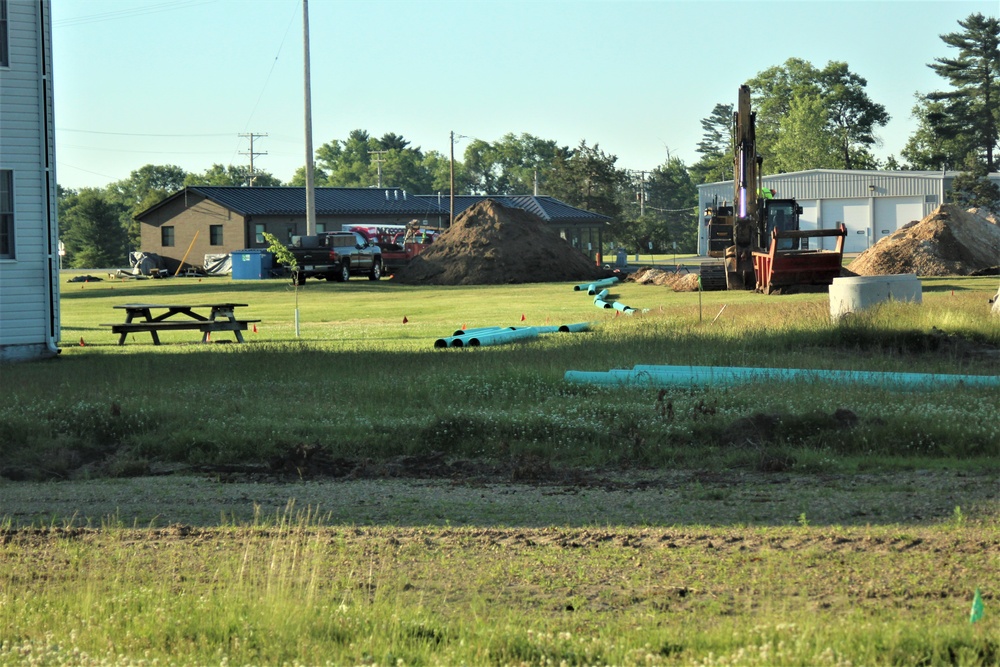 New barracks construction at Fort McCoy