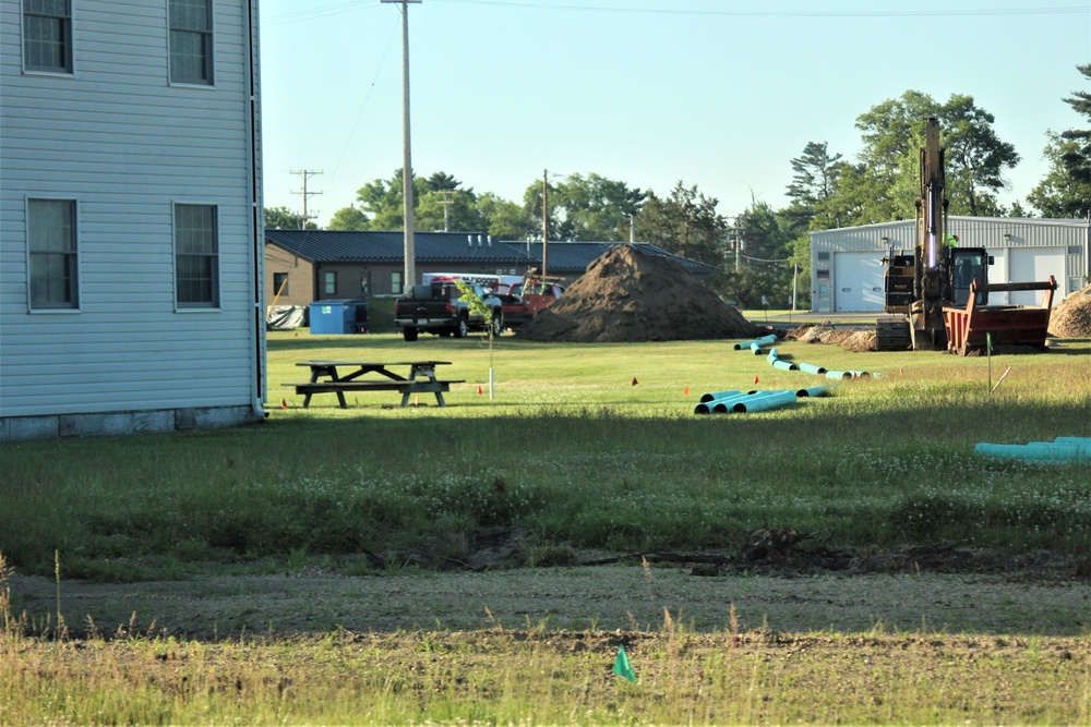 New barracks construction at Fort McCoy