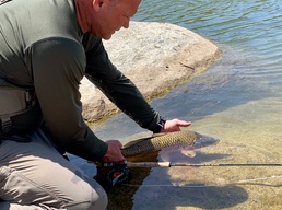 Fly fishing on Camp Pendleton