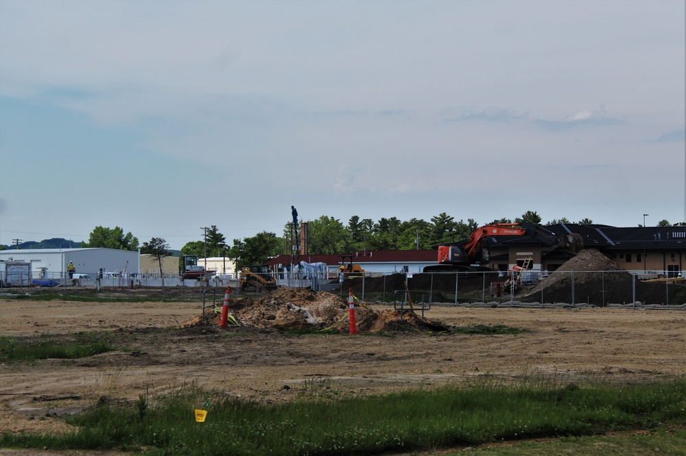 New barracks construction at Fort McCoy