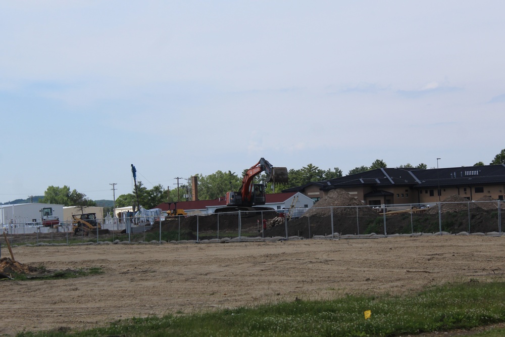 New barracks construction at Fort McCoy