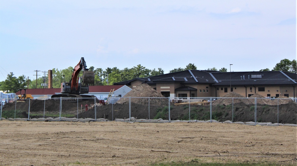 New barracks construction at Fort McCoy