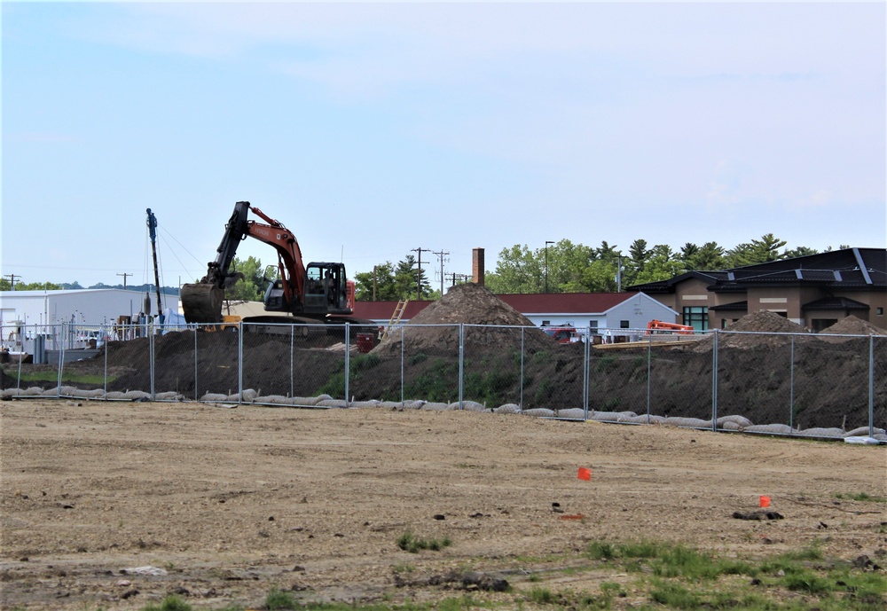 New barracks construction at Fort McCoy