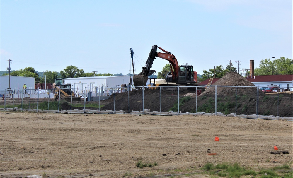 New barracks construction at Fort McCoy