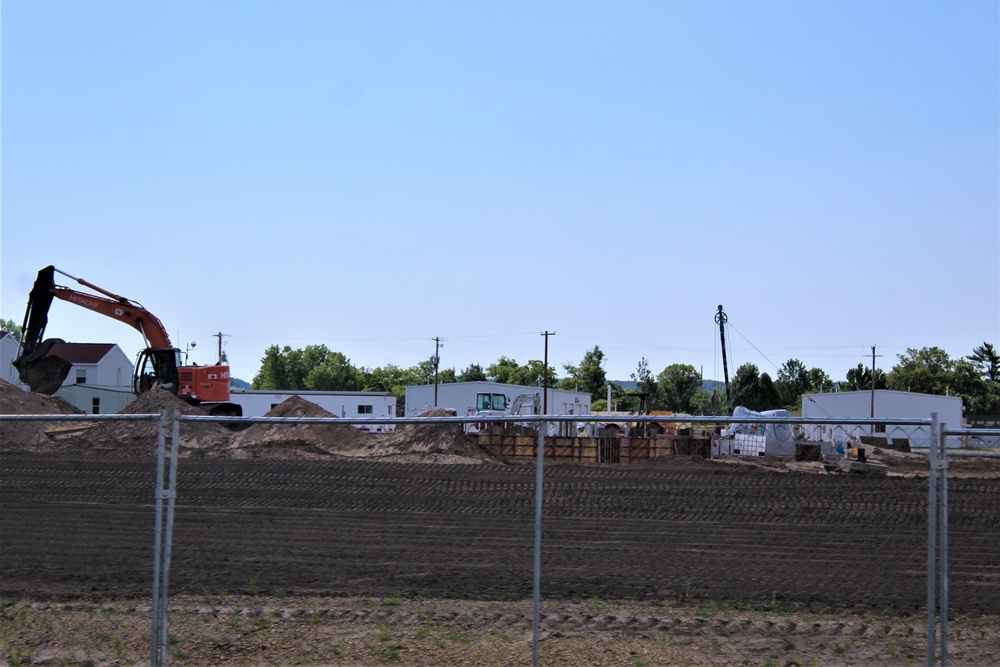 New barracks construction at Fort McCoy