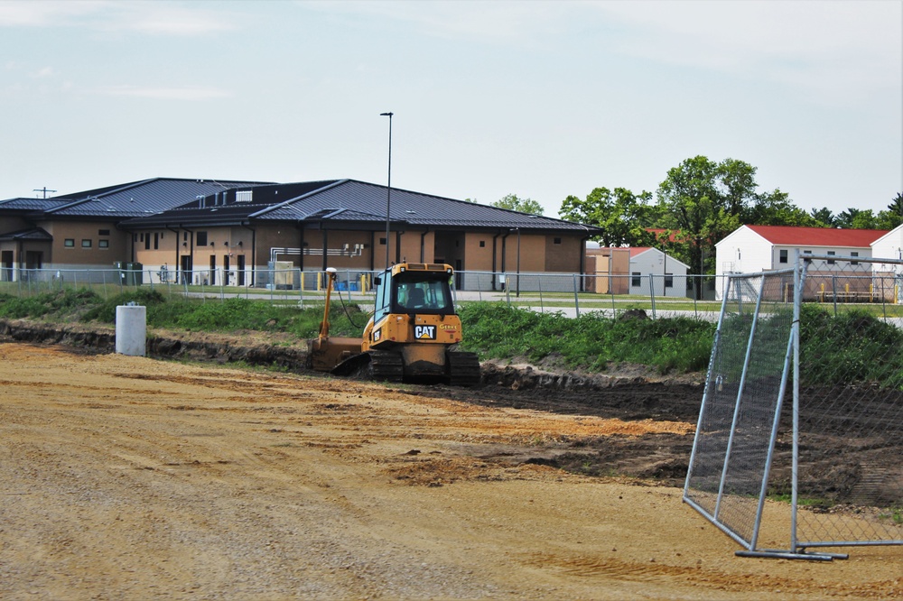 New barracks construction at Fort McCoy