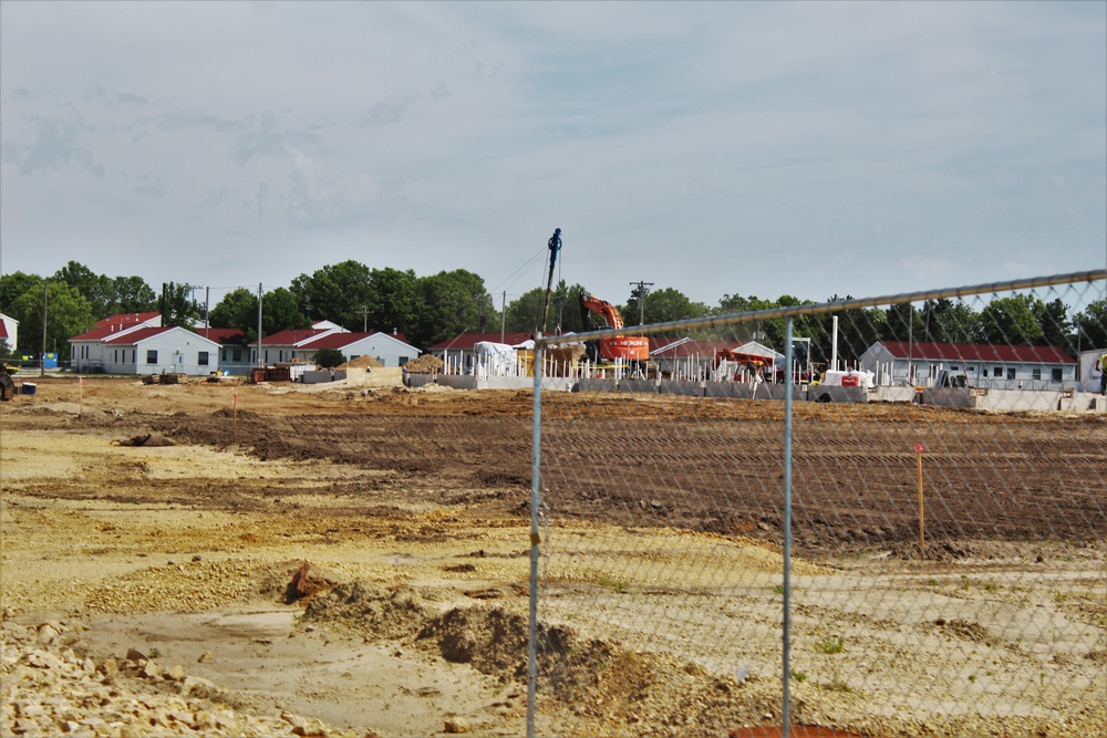 New barracks construction at Fort McCoy