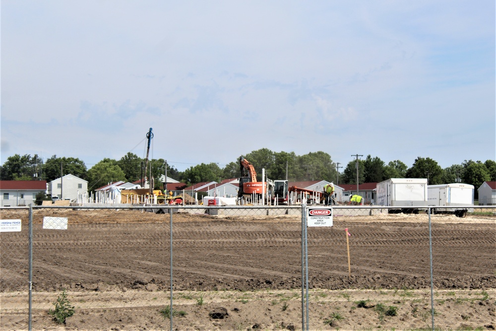 New barracks construction at Fort McCoy