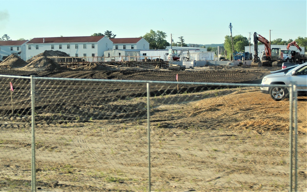 New barracks construction at Fort McCoy