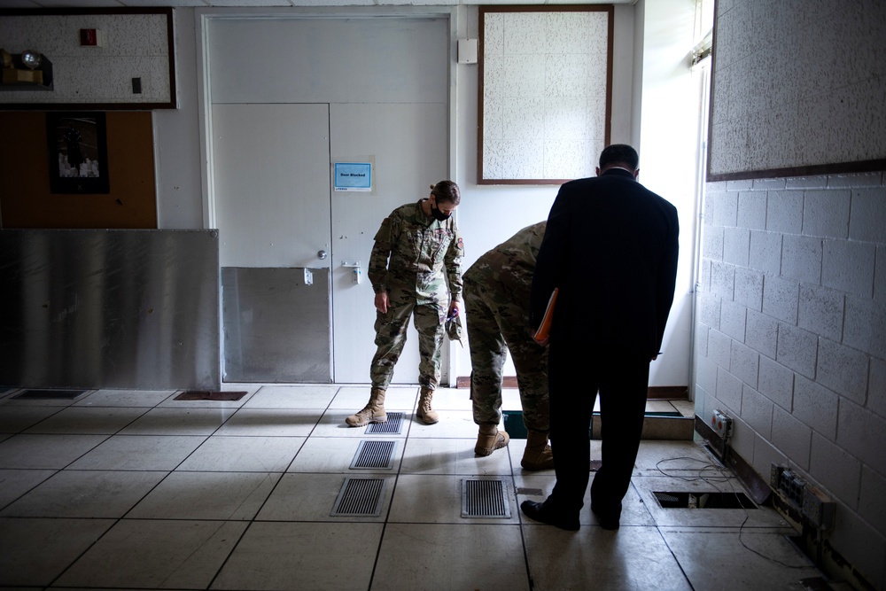 Brig. Gen. Caroline M. Miller tours JBSA-Lackland facilities