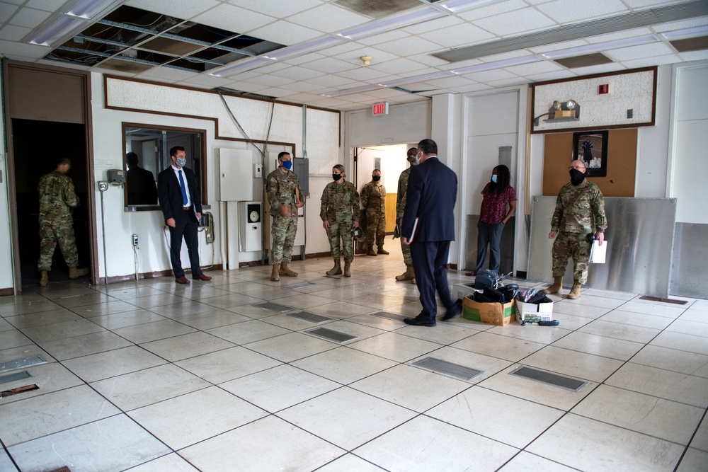 Brig. Gen. Caroline M. Miller tours JBSA-Lackland facilities