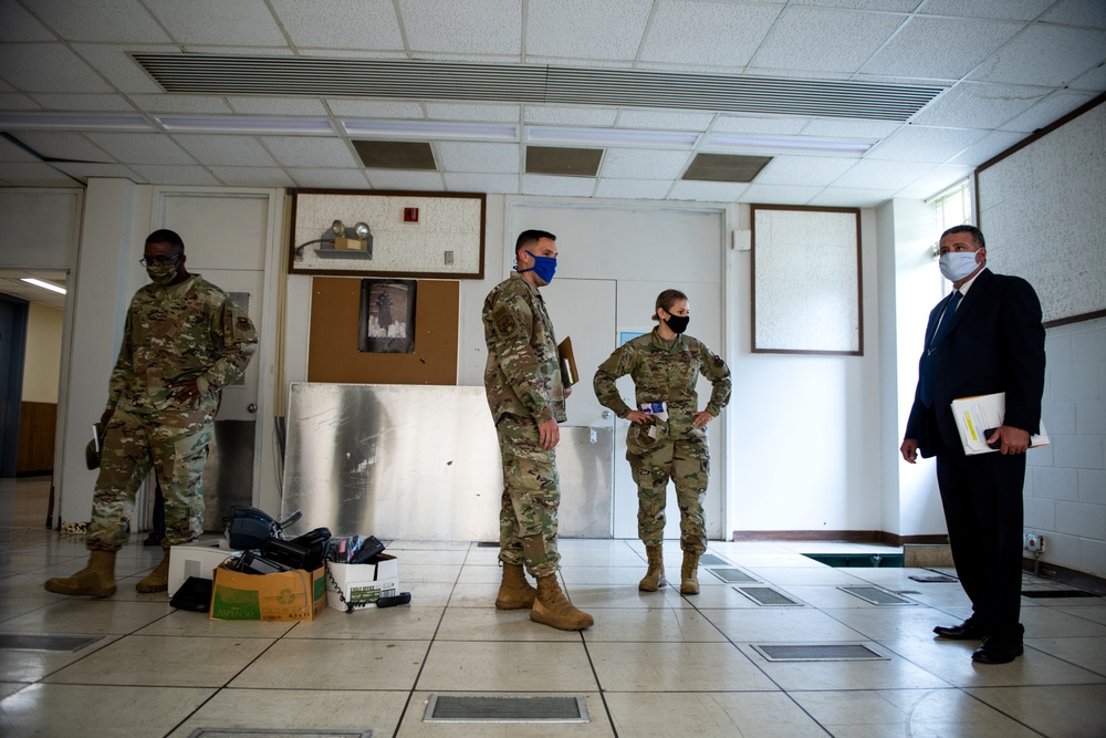 Brig. Gen. Caroline M. Miller tours JBSA-Lackland facilities