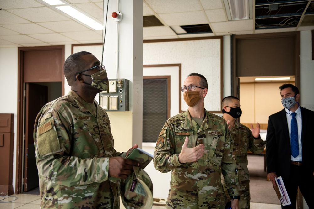 Brig. Gen. Caroline M. Miller tours JBSA-Lackland facilities