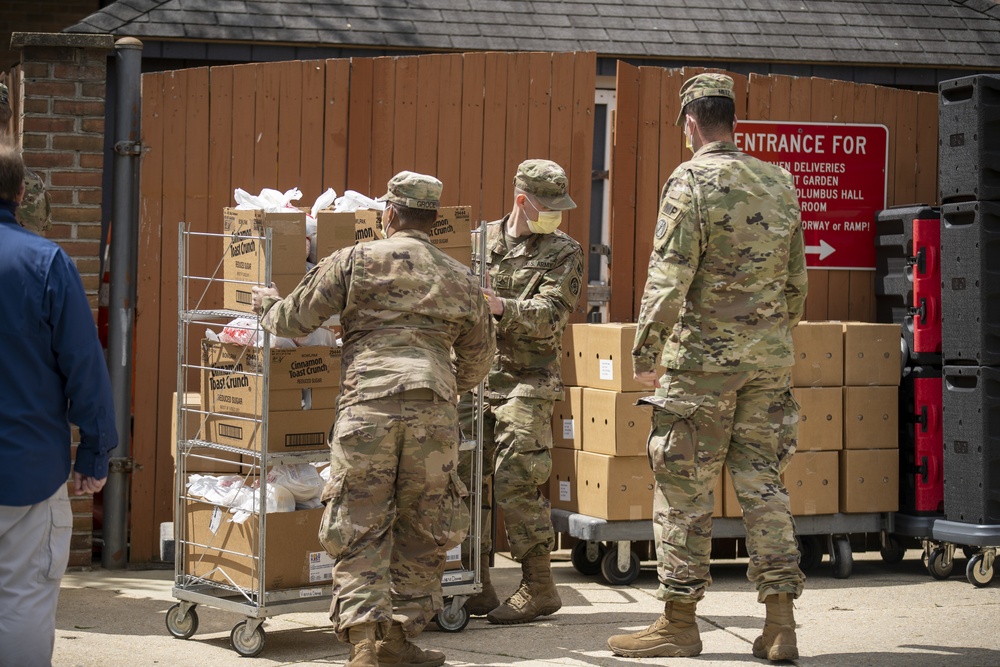 DVIDS - Images - MDNG 115th MP Battalion supports food distribution ...