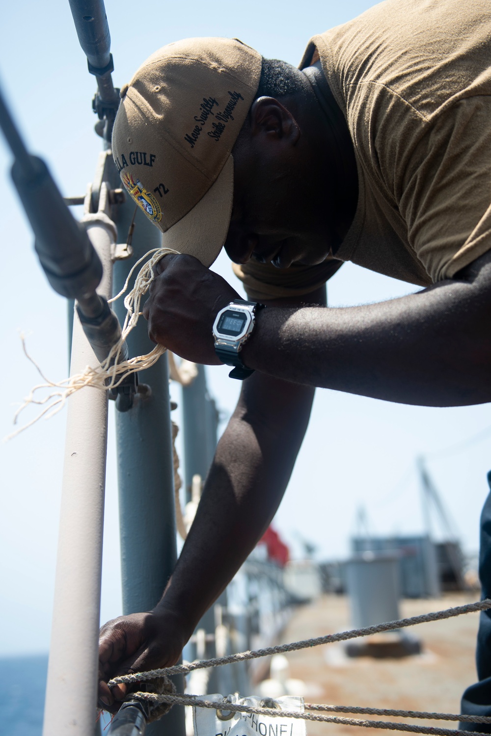 Vella Gulf Conducts Operations in the Gulf of Oman