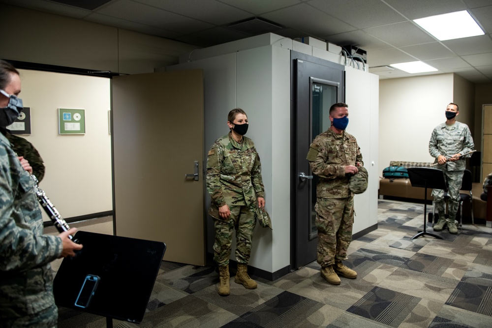 Brig. Gen. Caroline M. Miller tours JBSA-Lackland facilities