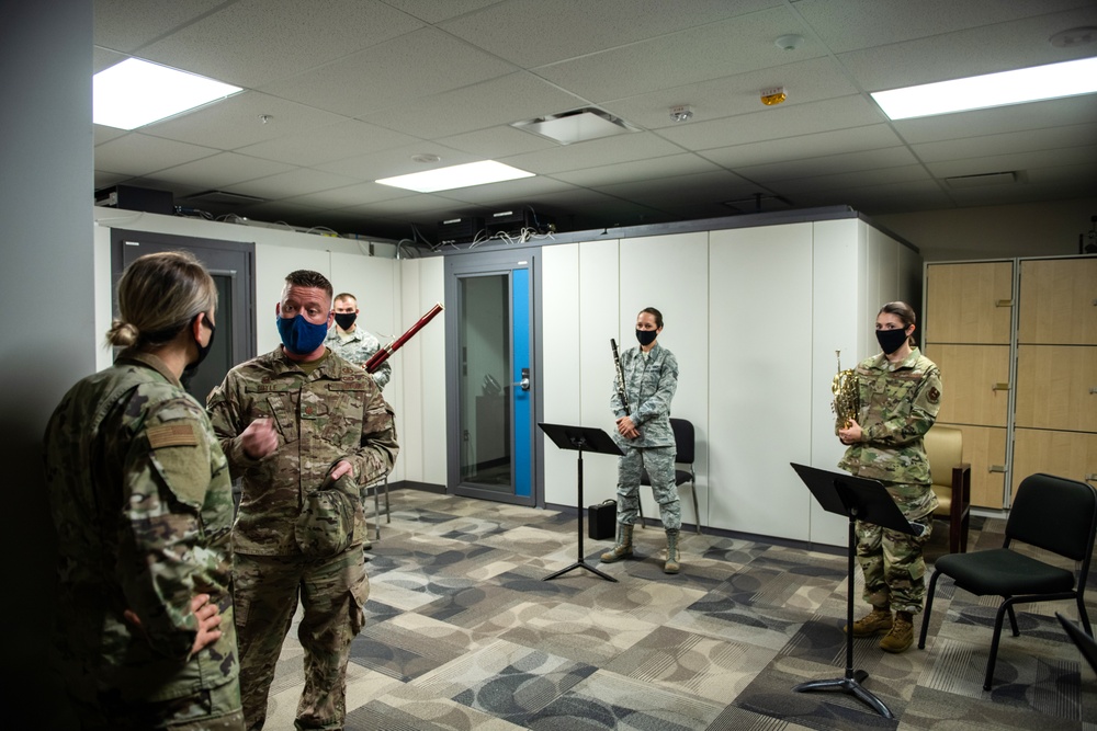 Brig. Gen. Caroline M. Miller tours JBSA-Lackland facilities