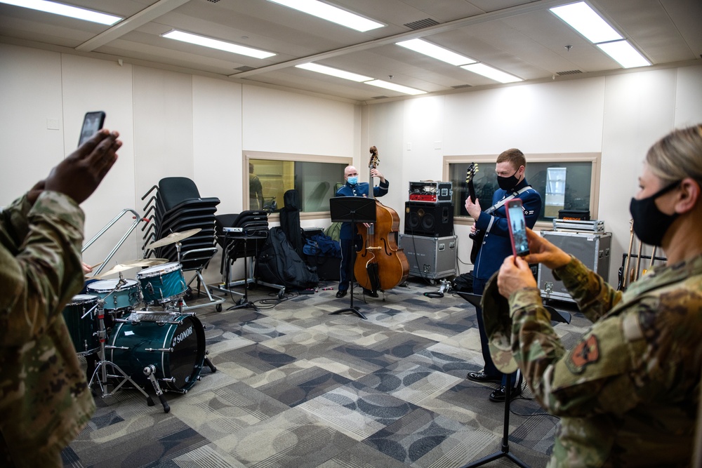 Brig. Gen. Caroline M. Miller tours JBSA-Lackland facilities
